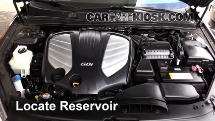 2014 Kia Cadenza Premium 3.3L V6 Windshield Washer Fluid Add Fluid